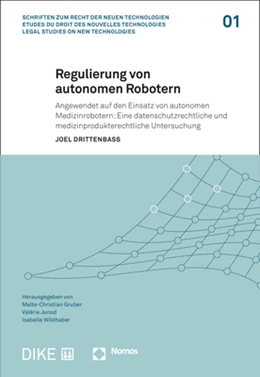 Abbildung von Drittenbass | Regulierung von autonomen Robotern | 1. Auflage | 2021 | beck-shop.de