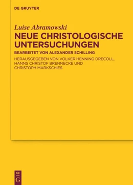 Abbildung von Brennecke / Drecoll | Neue Christologische Untersuchungen | 1. Auflage | 2021 | beck-shop.de