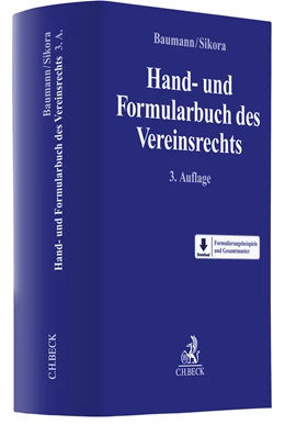 Abbildung von Baumann / Sikora | Hand- und Formularbuch des Vereinsrechts | 3. Auflage | 2022 | beck-shop.de