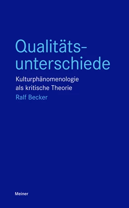 Abbildung von Becker | Qualitätsunterschiede | 1. Auflage | 2021 | beck-shop.de