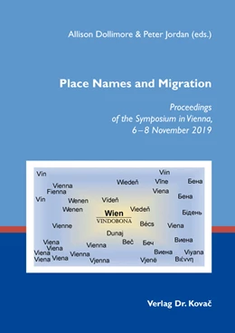 Abbildung von Dollimore / Jordan | Place Names and Migration | 1. Auflage | 2021 | 9 | beck-shop.de