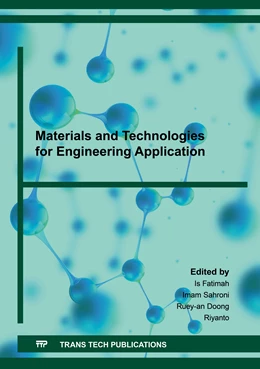 Abbildung von Fatimah / Sahroni | Materials and Technologies for Engineering Application | 1. Auflage | 2021 | beck-shop.de