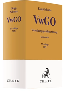 Abbildung von Kopp / Schenke | Verwaltungsgerichtsordnung: VwGO | 27. Auflage | 2021 | beck-shop.de