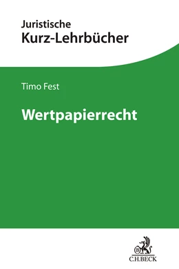 Abbildung von Fest | Wertpapierrecht | 1. Auflage | 2025 | beck-shop.de