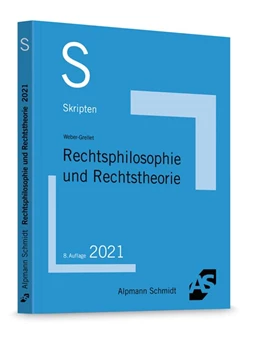 Abbildung von Weber-Grellet | Skript Rechtsphilosophie und Rechtstheorie | 8. Auflage | 2021 | beck-shop.de