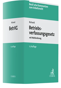 Abbildung von Richardi | Betriebsverfassungsgesetz: BetrVG | 17. Auflage | 2022 | Band 5 | beck-shop.de