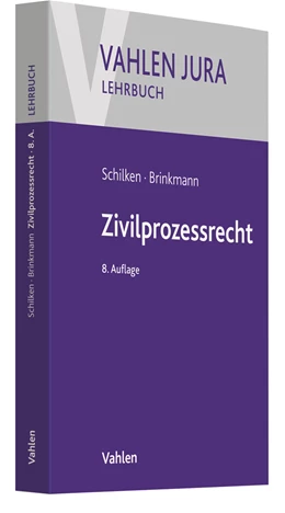 Abbildung von Schilken / Brinkmann | Zivilprozessrecht | 8. Auflage | 2022 | beck-shop.de