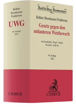Abbildung von Köhler / Bornkamm | Gesetz gegen den unlauteren Wettbewerb: UWG | 40. Auflage | 2022 | Band 13a | beck-shop.de