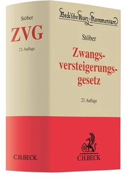 Abbildung von Stöber | Zwangsversteigerungsgesetz: ZVG | 23. Auflage | 2022 | Band 12 | beck-shop.de