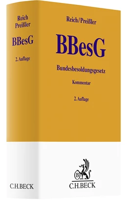 Abbildung von Reich / Preißler | Bundesbesoldungsgesetz: BBesG | 2. Auflage | 2022 | beck-shop.de