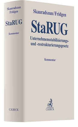 Abbildung von Skauradszun / Fridgen | StaRUG | 1. Auflage | 2022 | beck-shop.de