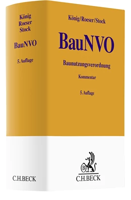 Abbildung von König / Roeser | Baunutzungsverordnung: BauNVO | 5. Auflage | 2022 | beck-shop.de