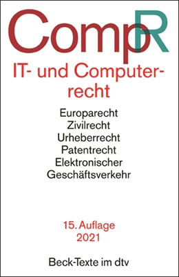 Abbildung von IT- und Computerrecht: CompR | 15. Auflage | 2022 | 5562 | beck-shop.de