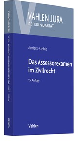 Abbildung von Anders / Gehle | Das Assessorexamen im Zivilrecht | 15., neu bearbeitete Auflage | 2022 | beck-shop.de