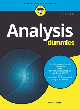 Abbildung von Ryan | Analysis für Dummies | 4. Auflage | 2021 | beck-shop.de