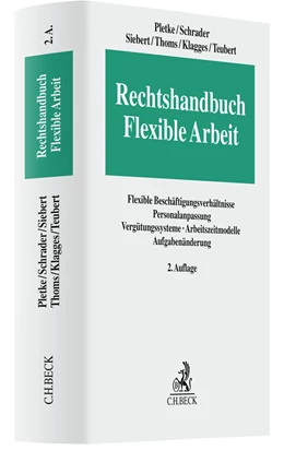 Abbildung von Pletke / Schrader | Rechtshandbuch Flexible Arbeit | 2. Auflage | 2022 | beck-shop.de