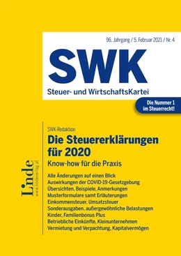 Abbildung von Die Steuererklärungen für 2020 | 1. Auflage | 2021 | beck-shop.de