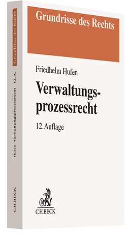 Abbildung von Hufen | Verwaltungsprozessrecht | 12. Auflage | 2021 | beck-shop.de