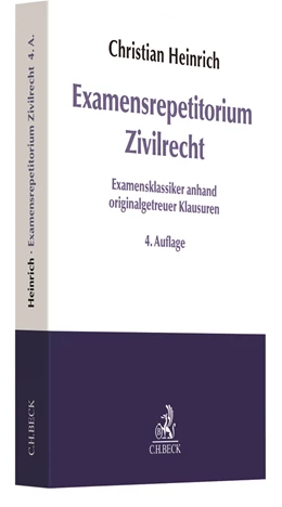 Abbildung von Heinrich | Examensrepetitorium Zivilrecht | 4. Auflage | 2022 | beck-shop.de