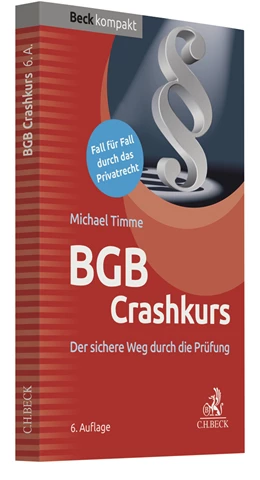 Abbildung von Timme | BGB Crashkurs | 6. Auflage | 2021 | beck-shop.de
