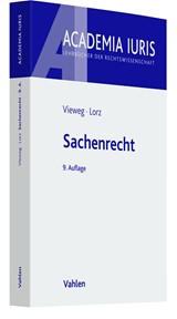 Abbildung von Vieweg / Lorz | Sachenrecht | 9., neu bearbeitete Auflage | 2022 | beck-shop.de