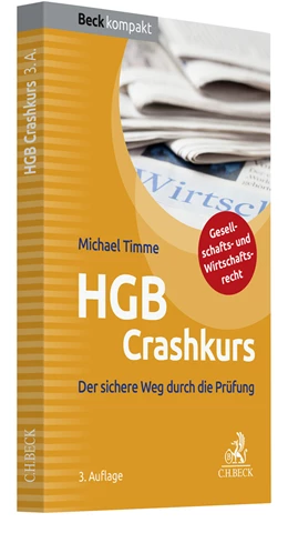 Abbildung von Timme | HGB Crashkurs | 3. Auflage | 2022 | beck-shop.de