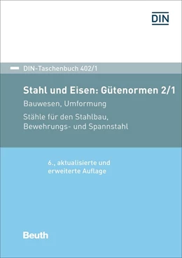Abbildung von Stahl und Eisen: Gütenormen 2/1 | 6. Auflage | 2021 | beck-shop.de