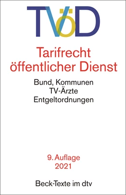 Abbildung von TVöD - Tarifrecht öffentlicher Dienst | 9. Auflage | 2021 | 5787 | beck-shop.de