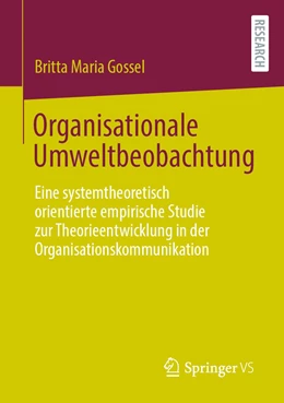 Abbildung von Gossel | Organisationale Umweltbeobachtung | 1. Auflage | 2021 | beck-shop.de