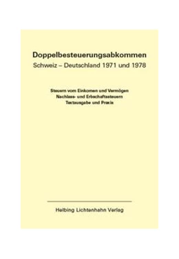Abbildung von Locher / Meier | Doppelbesteuerungsabkommen Schweiz – Deutschland 1971 und 1978 EL 55 | 1. Auflage | 2021 | beck-shop.de