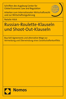 Abbildung von Höck | Russian-Roulette-Klauseln und Shoot-Out-Klauseln | 1. Auflage | 2021 | beck-shop.de