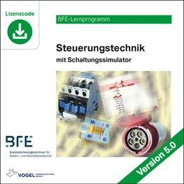 Abbildung von Steuerungstechnik mit Schaltungssimulator Version 5.0. Lizenzcode | 5. Auflage | 2021 | beck-shop.de