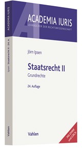 Abbildung von Ipsen | Staatsrecht II - Grundrechte | 24., überarbeitete Auflage | 2021 | beck-shop.de