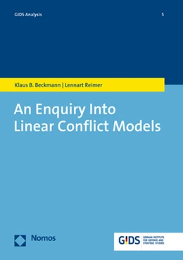 Abbildung von Beckmann / Reimer | An Enquiry Into Linear Conflict Models | 1. Auflage | 2021 | 5 | beck-shop.de