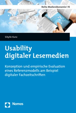 Abbildung von Kunz | Usability digitaler Lesemedien | 1. Auflage | 2021 | 15 | beck-shop.de