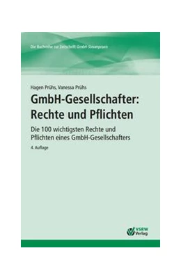 Abbildung von Prühs | GmbH-Gesellschafter: Rechte und Pflichten | 4. Auflage | 2021 | 12 | beck-shop.de