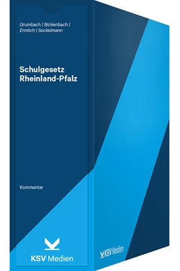 Abbildung von Grumbach / Bickenbach | Schulgesetz Rheinland-Pfalz (SchulG) | 1. Auflage | 2022 | beck-shop.de