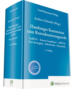 Abbildung von Schmidt (Hrsg.) | Hamburger Kommentar zum Restrukturierungsrecht | 3. Auflage | 2022 | beck-shop.de