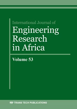 Abbildung von Ibhadode | International Journal of Engineering Research in Africa Vol. 53 | 1. Auflage | 2021 | beck-shop.de