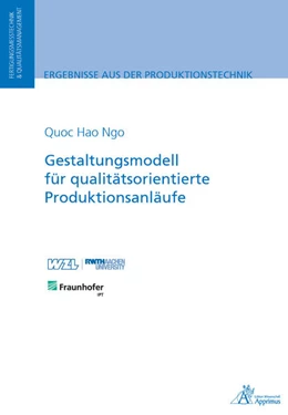 Abbildung von Ngo | Gestaltungsmodell für qualitätsorientierte Produktionsanläufe | 1. Auflage | 2021 | beck-shop.de