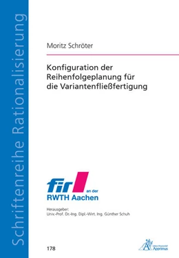 Abbildung von Schröter | Konfiguration der Reihenfolgeplanung für die Variantenfließfertigung | 1. Auflage | 2021 | beck-shop.de