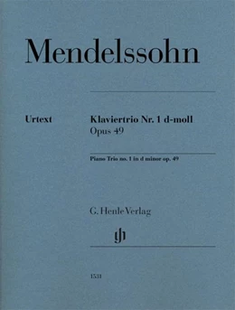 Abbildung von Herttrich | Mendelssohn Bartholdy, Felix - Klaviertrio Nr. 1 d-moll op. 49 | 1. Auflage | 2021 | beck-shop.de