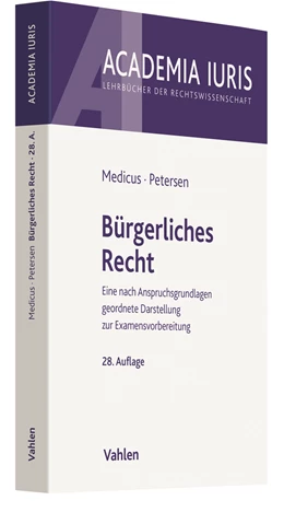 Abbildung von Medicus / Petersen | Bürgerliches Recht | 28. Auflage | 2021 | beck-shop.de
