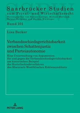 Abbildung von Becker | Verbandsschiedsgerichtsbarkeit zwischen Schattenjustiz und Parteiautonomie | 1. Auflage | 2021 | beck-shop.de