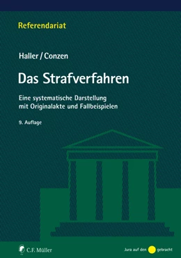 Abbildung von Haller / Conzen | Das Strafverfahren | 9. Auflage | 2021 | beck-shop.de