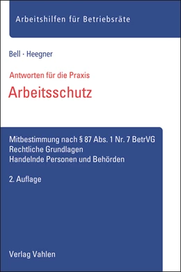 Abbildung von Bell / Heegner | Arbeitsschutz | 2. Auflage | 2021 | beck-shop.de