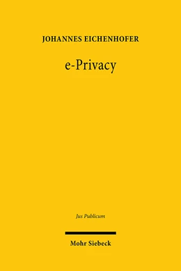 Abbildung von Eichenhofer | e-Privacy | 1. Auflage | 2021 | beck-shop.de