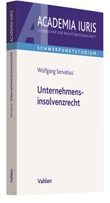 Abbildung von Servatius | Unternehmensinsolvenzrecht | 2024 | beck-shop.de