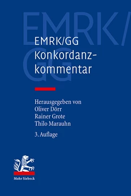 Abbildung von Dörr / Grote | EMRK/GG | 3. Auflage | 2022 | beck-shop.de