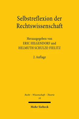 Abbildung von Hilgendorf / Schulze-Fielitz | Selbstreflexion der Rechtswissenschaft | 2. Auflage | 2021 | beck-shop.de